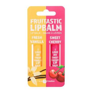 2K Fruitastic balsam do ust Balsam do ust 4,2 g Fresh Vanilla + Balsam do ust 4,2 g Sweet Cherry dla kobiet - 2875283008