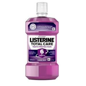 Listerine Total Care Teeth Protection Mouthwash 6 in 1 pyn do pukania ust 500 ml unisex - 2876145344