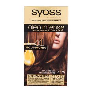 Syoss Oleo Intense Permanent Oil Color farba do wosw 50 ml dla kobiet 6-76 Warm Copper - 2875580337