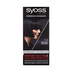 Syoss Permanent Coloration farba do wosw 50 ml dla kobiet 1-4 Blue Black - 2874485120