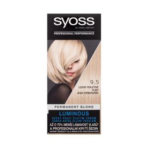 Syoss Permanent Coloration Permanent Blond farba do wosw 50 ml dla kobiet 9-5 Frozen Pearl Blond - 2874485127