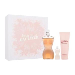 Jean Paul Gaultier Classique zestaw Edt 100 ml + Edt 6 ml + Mleczko do ciaa 75 ml dla kobiet - 2877029595