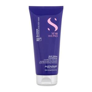 ALFAPARF MILANO Semi Di Lino Anti-Yellow Conditioner odywka 200 ml Uszkodzone pudeko dla kobiet - 2876829799