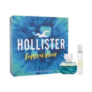 Hollister Festival Vibes zestaw EDT 50 ml + EDT 15 ml dla mczyzn - 2874028697