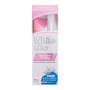 White Glo Sensitive Forte + pasta do zbw Wybielajca pasta do zbw 100 ml + szczoteczka do zbw 1 szt. + szczoteczka midzyzbowa 8 szt. unisex - 2875580516