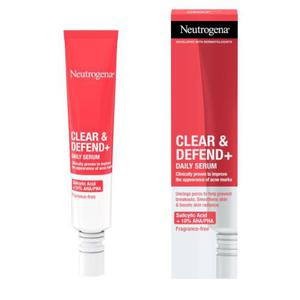 Neutrogena Clear & Defend+ Daily Serum serum do twarzy 30 ml unisex - 2874211581
