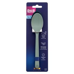 LOVI Soup Spoons Pistachio naczynia 2 szt dla dzieci - 2876556346