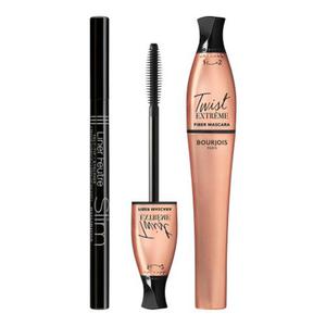 BOURJOIS Paris Twist Extreme zestaw tusz do rzs 8 ml Odcie 24 Black + eyeliner 0,8 ml Odcie 16 Noir dla kobiet - 2876144860