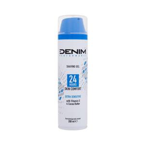 Denim Performance Extra Sensitive Shaving Gel el do golenia 200 ml dla mczyzn - 2876556423