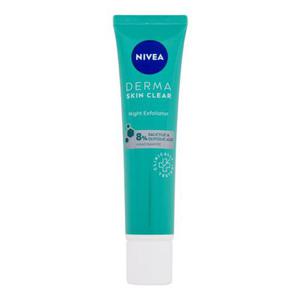 Nivea Derma Skin Clear Night Exfoliator peeling 40 ml dla kobiet - 2876469030