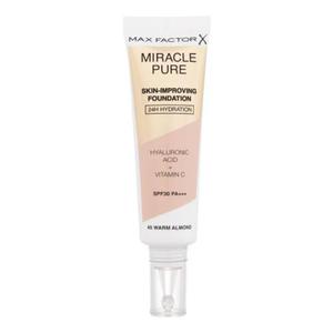 Max Factor Miracle Pure Skin-Improving Foundation SPF30 podkad 30 ml dla kobiet 45 Warm Almond - 2876555991