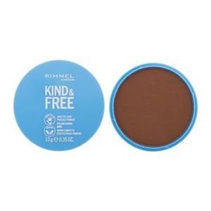 Rimmel London Kind & Free Healthy Look Pressed Powder puder 10 g dla kobiet 050 Deep - 2875833264