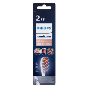 Philips Sonicare A3 premium All-in-One HX9092/10 White wymianna gowica wymienne kocwki do szczoteczki do zbw 2 sztuki unisex - 2877162058