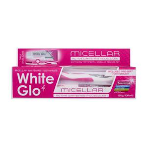 White Glo Micellar pasta do zbw pasta do zbw 150 g + szczoteczka do zbw 1 sztuka + szczoteczki midzyzbowe 8 sztuk unisex - 2876556558