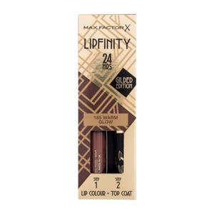 Max Factor Lipfinity 24HRS Lip Colour pomadka 4,2 g Uszkodzone pudeko dla kobiet 185 Warm Glow - 2876631488