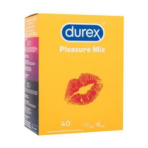 Durex Pleasure Mix prezerwatywy Uszkodzone pudeko prezerwatywy Pleasuremax 20 szt. + prezerwatywy Intense 20 szt. dla mczyzn - 2877030738