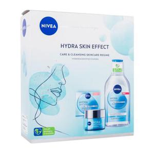 Nivea Hydra Skin Effect Gift Set zestaw Uszkodzone pudeko el do twarzy na dzie Hydra Skin Effect 50 ml + pyn micelarny Hydra Skin Effect 400 ml W - 2877030178