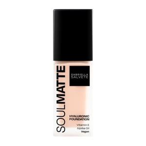 Gabriella Salvete Soulmatte Hyaluronic Foundation podkad 30 ml dla kobiet 01 Cold Porcelain - 2877272896