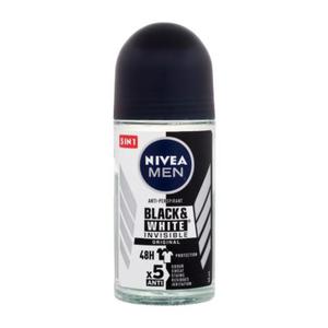 Nivea Men Invisible For Black & White Original Deo Roll-On antyperspirant 50 ml dla mczyzn - 2876468582