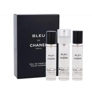 Chanel Bleu de Chanel 3x 20 ml woda perfumowana Napenienie 60 ml dla mczyzn - 2877160577