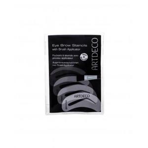 Artdeco Eye Brow Stencils With Brush Applicator puder do brwi 5 szt dla kobiet - 2876555341