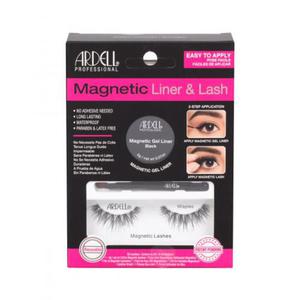 Ardell Magnetic Liner & Lash Wispies sztuczne rzsy zestaw Black - 2865623977