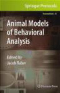 Animal Models of Behavioral Analysis - 2848935866