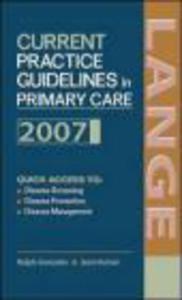 Current Practice Guidelines in Primary Care 2007 - 2822222855