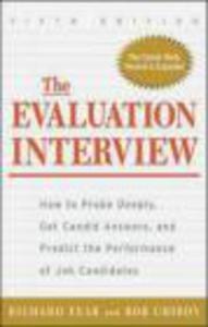 Evaluation Interview How to Probe Deeply Get Candid Answer - 2822222996