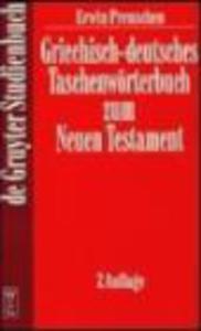 Griechisch-Deutsches Taschenworterbuch zum Neuen Testament - 2822223072