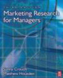 Marketing Research for Managers 3e - 2822223372