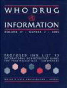 WHO Drug Information Volume 19 Number 2 - 2822223610