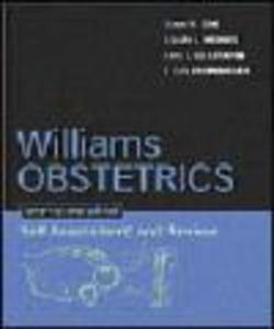 Williams Obstetrics 22e Study Guide - 2822223616