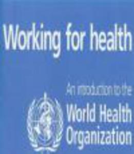 Working For Health An Introduction - 2822223625
