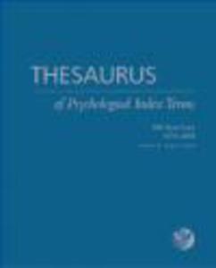 Thesaurus of Psychological Index Terms - 2822223676