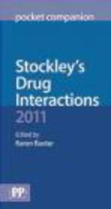 Stockley's Drug Interactions 2011 Pocket Companion - 2822223818