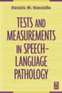 Test & Measurements in Speech Language Pathology - 2822223860