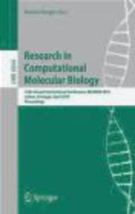 Research in Computational Molecular Biology - 2822223958