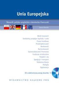 Unia Europejska Sownik polsko-angielsko-niemiecko-francuski z pyt CD - 2822226192