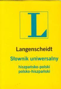 Sownik uniwersalny hiszpasko-polski, polsko-hiszpaski