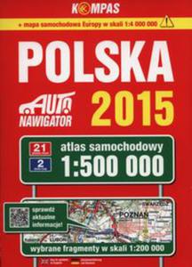 Polska Atlas samochodowy 1:500 000 - 2822233219