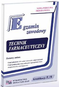 Egzamin zawodowy Technik farmaceutyczny Kwalifikacja Z.19 - 2822233551