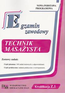 Egzamin zawodowy Technik Masaysta Kwalifikacja Z.1 - 2822234021