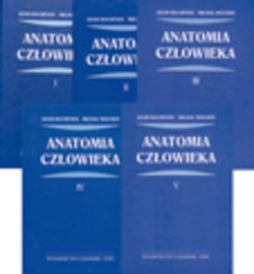 Anatomia czowieka T. 1-5 Komplet 2016