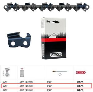 acuch tncy OREGON 21LPX .325" 1,5 64E - 2823178672