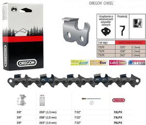 acuch tncy 73LPX OREGON 3/8" 1,5mm 68 ogniw