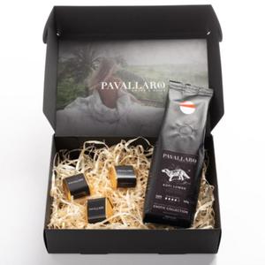 Pavallaro Kopi Luwak 100g z dzikiego zbioru kawa ziarnista - najdrosza kawa wiata z certyfikatem ZESTAW PREZENTOWY - 2858815434