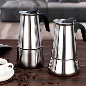 Kawiarka do kawy - srebrna, 600ml, 12 filianek - 2858813824
