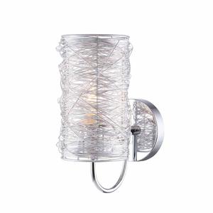 Italux kinkiet lampa cienna Linton MBM2136/1 srebrna - 2832401473