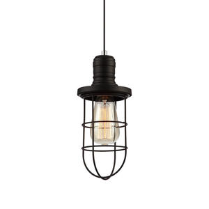 Italux lampa wiszca Synthia MDM2273-1 czarna druciana 12cm - 2832401537